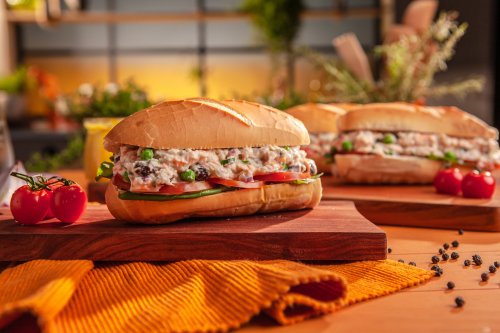 Sanduíche Natural com Filé de Peito Desfiado