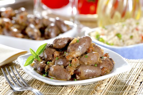 Coração de Frango Refogado 