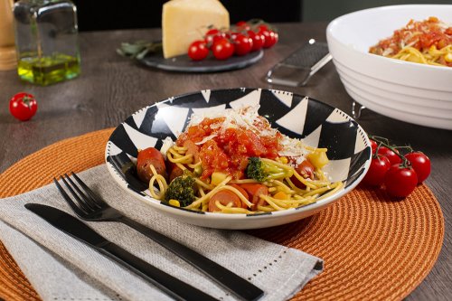 Macarrão com Salsicha Hot Dog 