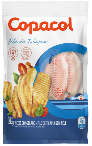 Filé de Tilápia Congelado 2Kg	