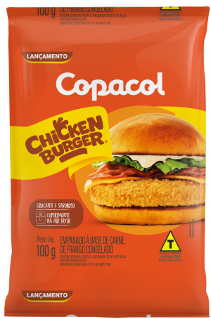 Chickenburger de Frango Emp. Cong. 100 g