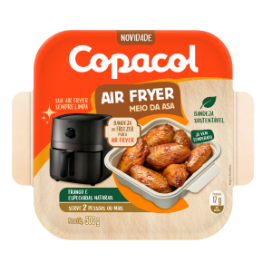 Meio da Asa Temp. Air Fryer 500g 