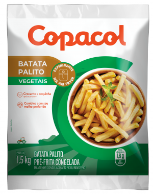 Batata Palito Pré-Frita Congelada 1,5kg