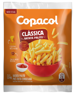 Batata Palito Pré-Frita Congelada 1,5kg
