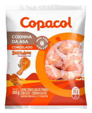 Coxinha da Asa Congelada IQF 800g 