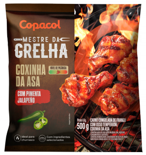 Coxinha da Asa com Pimenta Jalapeño Congelado 500 g