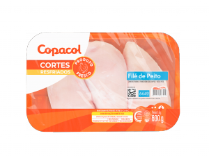 Filé de Peito Resfriado Bandeja de 600g 