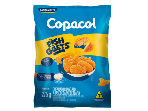 Fishggets de Peixe Empanado Cong. 275 g