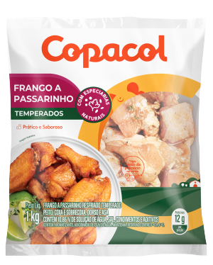 Frango a Passarinho Temperado Resfriado 1Kg