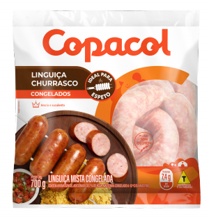 Linguiça Para Churrasco Congelada 700g	