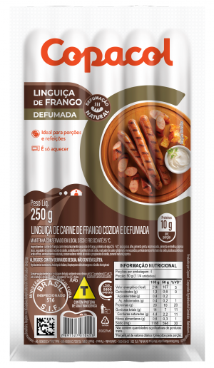 Linguiça de Frango Defumada 250g