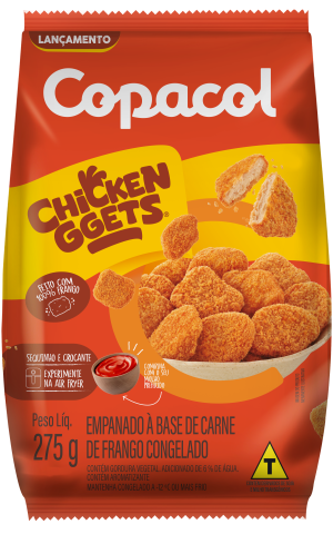Chickenggets de Frango Empanado Cong. 275 g