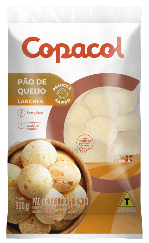 Pão de Queijo Tradicional Congelado 900 g