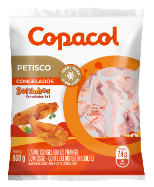 Petisco de Frango Congelado IQF 800g