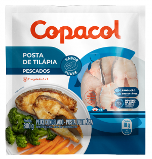 Posta de Tilápia Congelada 800g