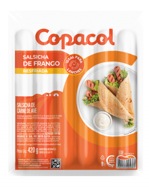 Salsicha de Frango Resfriada 420g