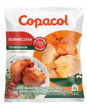 Sobrecoxa Temperada Congelada 1Kg