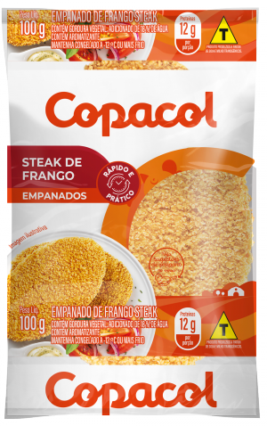 Steak de Frango Congelado 100g	