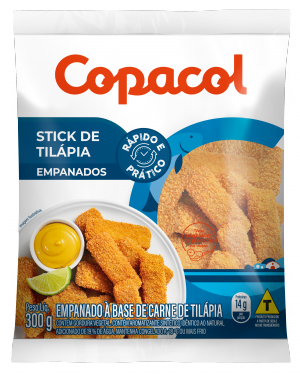 Stick de Tilápia Empanado Congelado 300 g