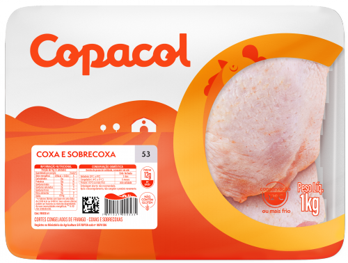 Coxa/Sobrecoxa	Congelada 1Kg