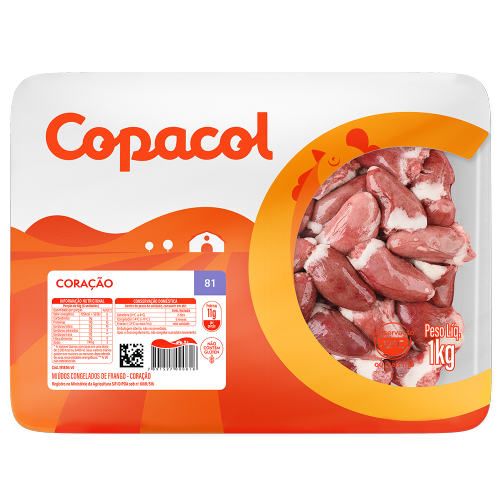 Coração Congelado 1Kg