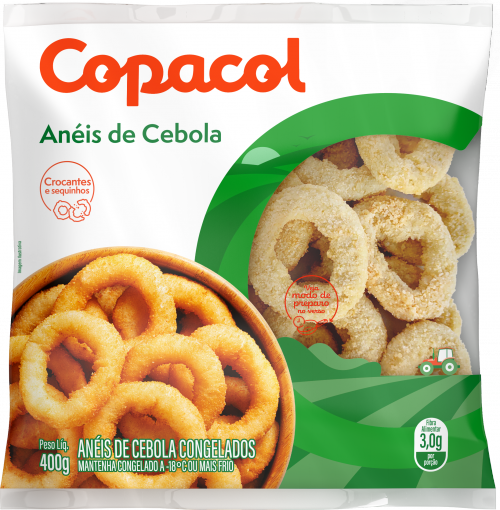 Anéis de Cebola Congelados 400g