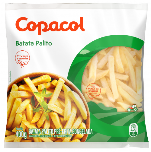 Batata Palito Pré-Frita Congelada 400g