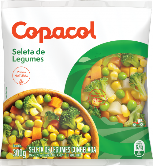 Seleta de Legumes Congelada 300g 