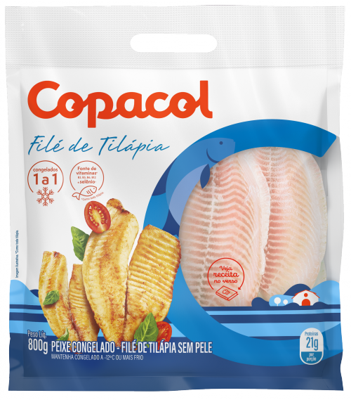 Filé de Tilápia Congelado 800g