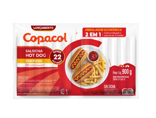 Salsicha Hot Dog Resfriada 900g