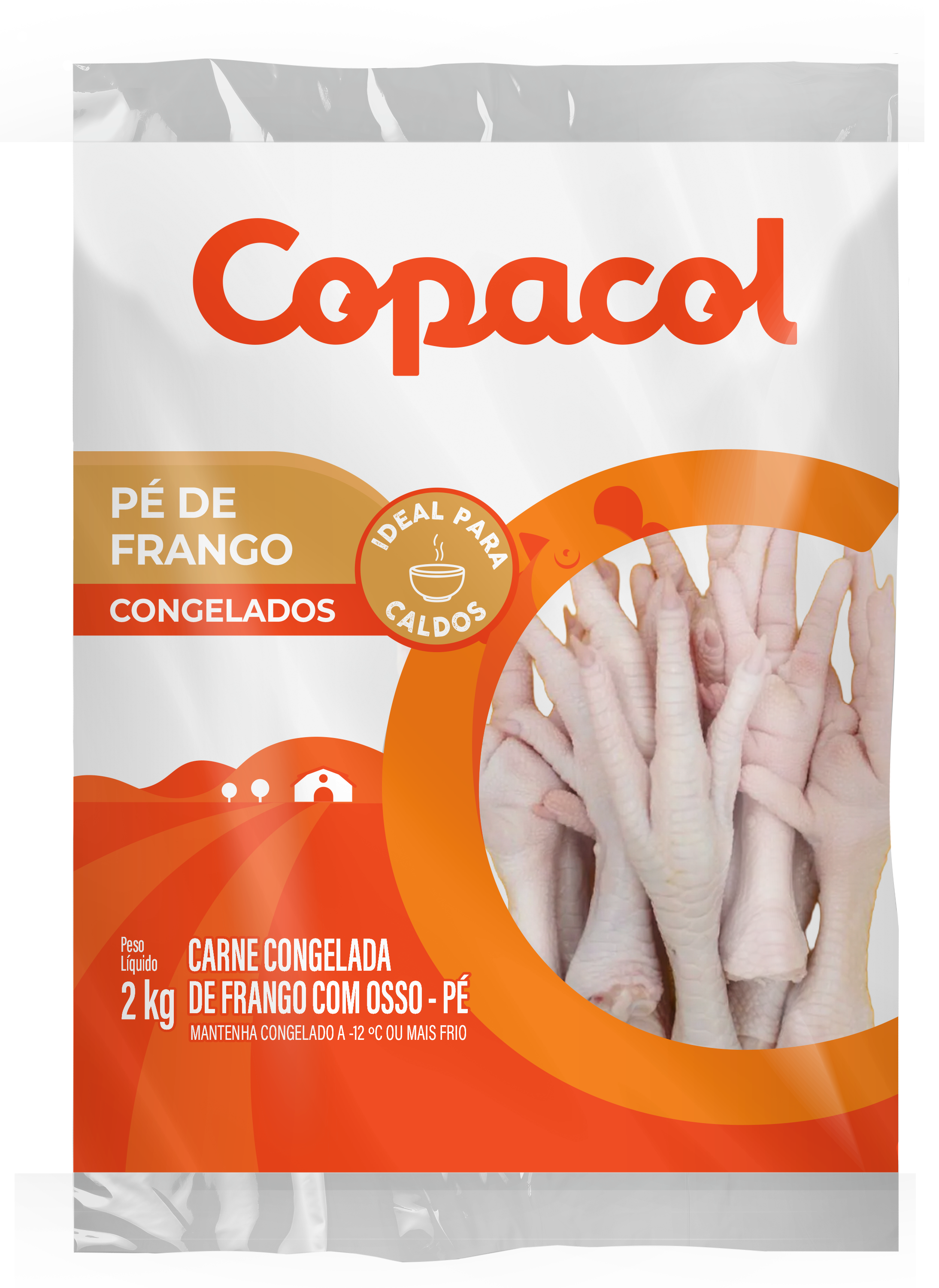 Pé de Frango Congelado 2 kg