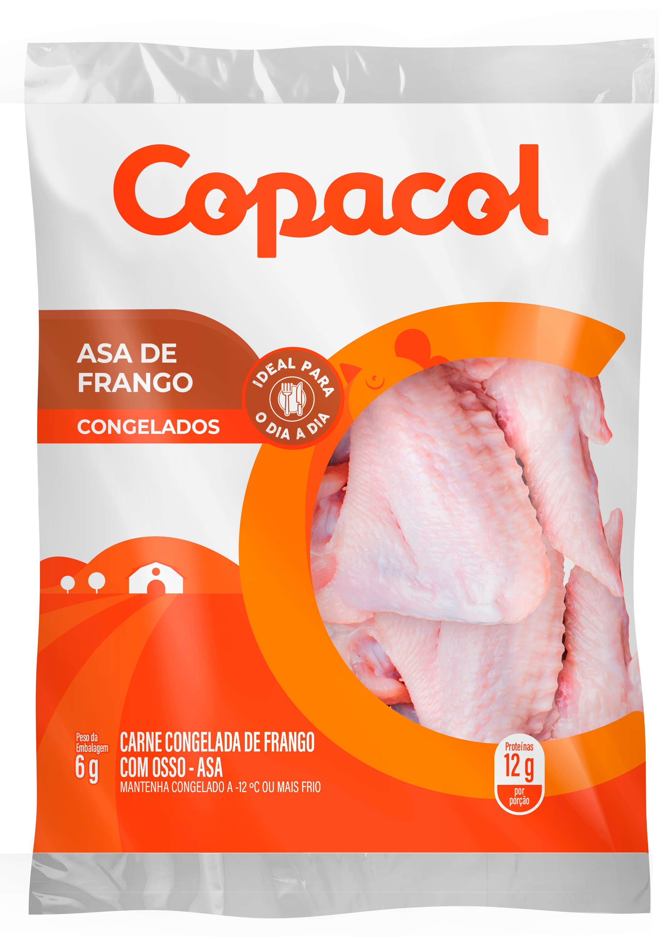 Asa Inteira Congelada