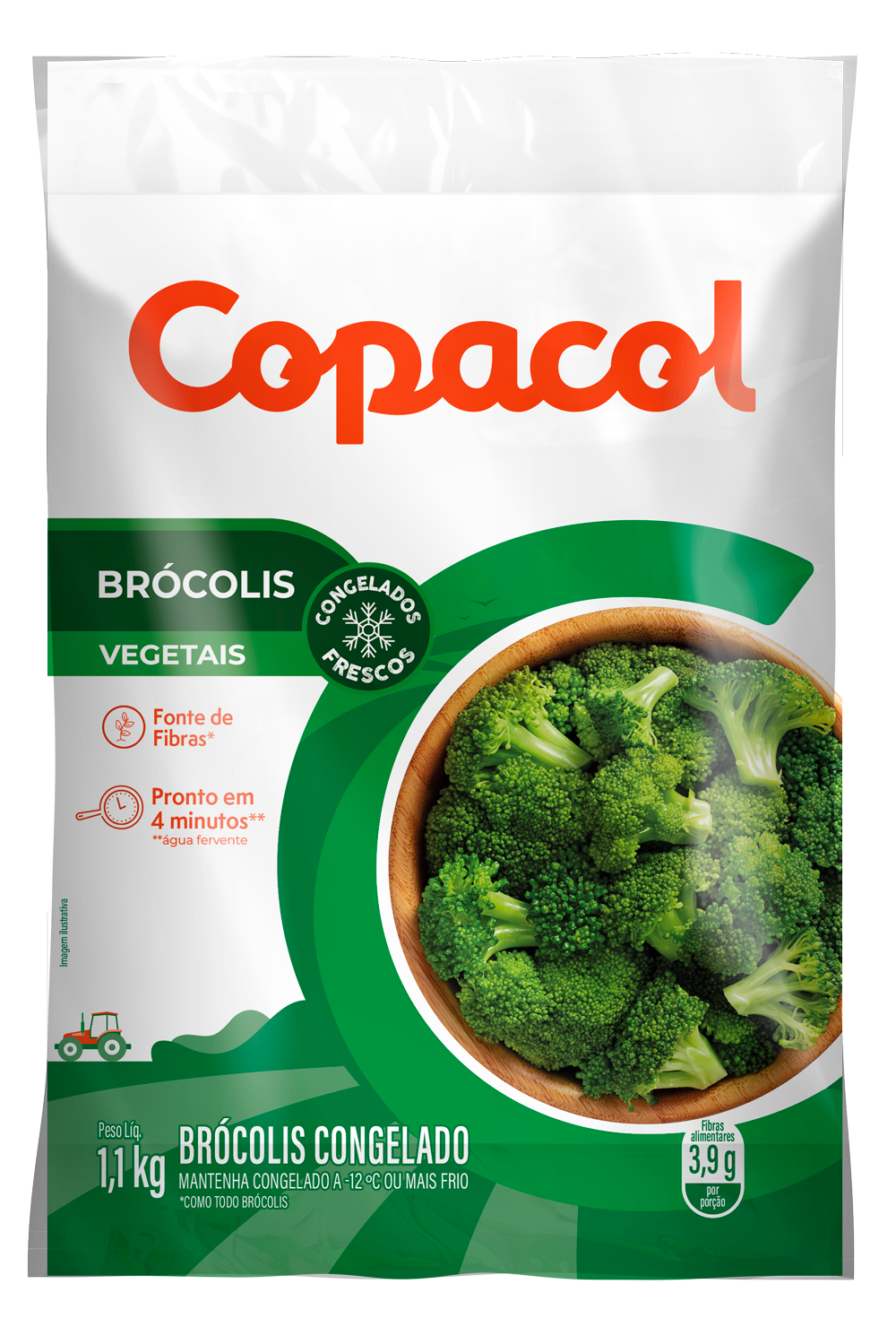 Brócolis Congelado 1,1kg