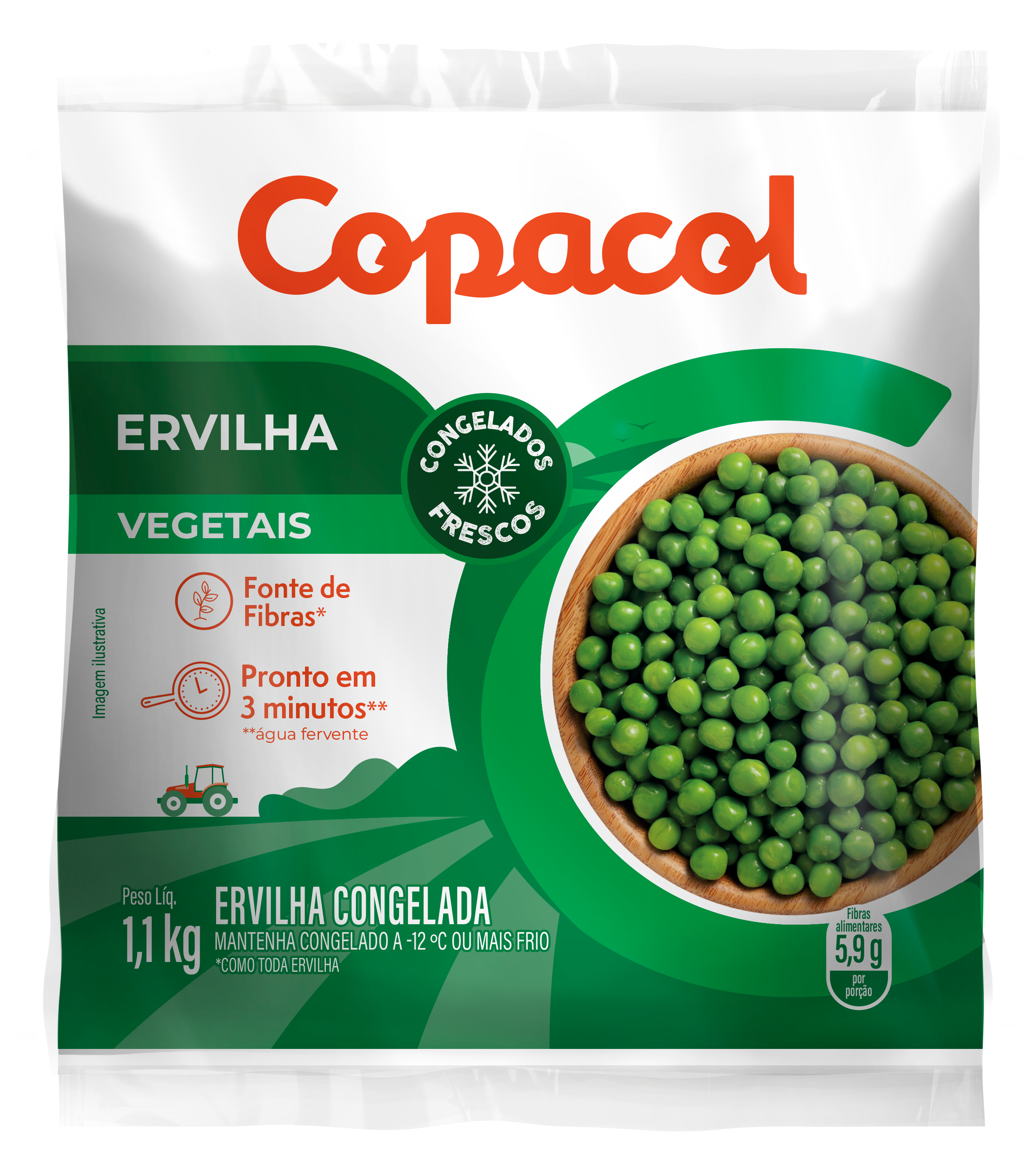 Ervilha Congelada 1,1kg