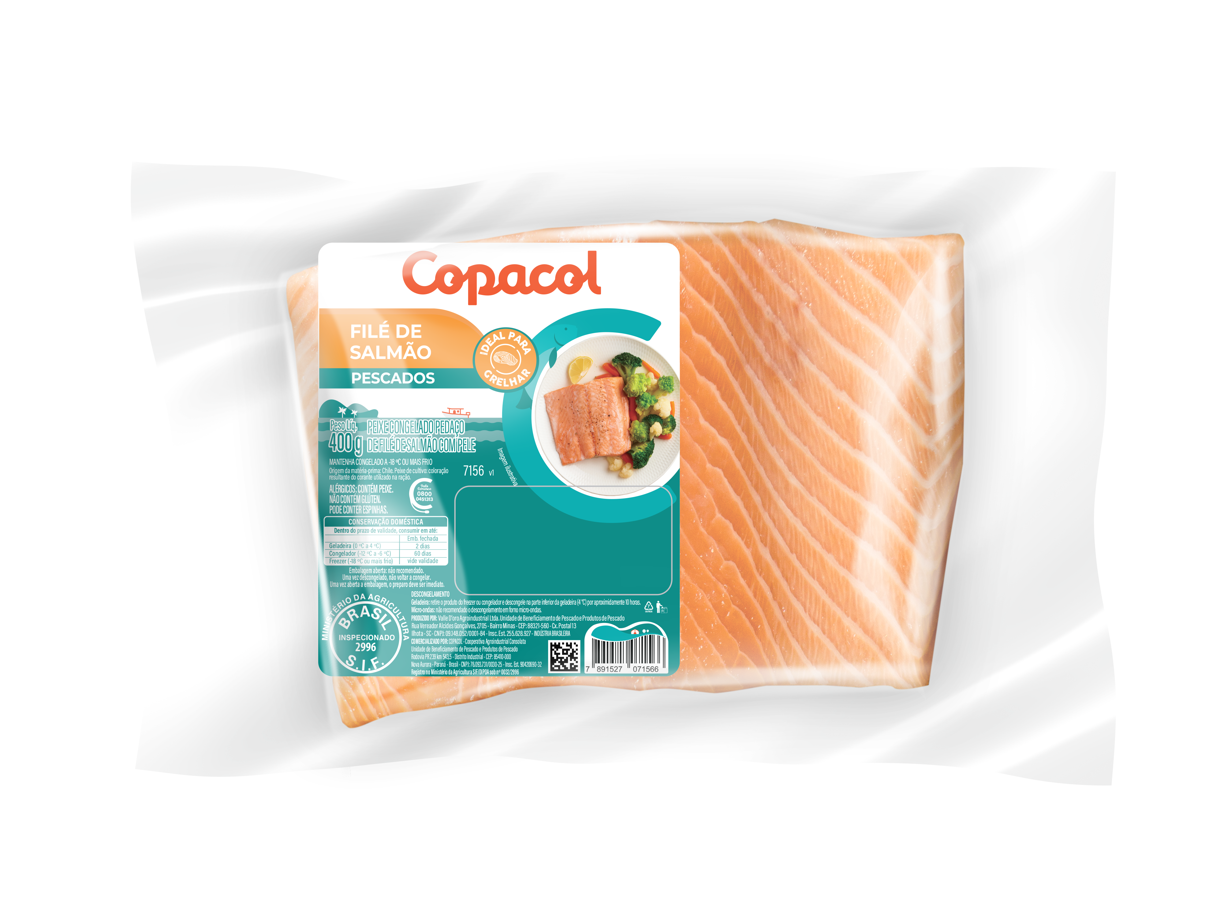 Filé de Salmão 400 g