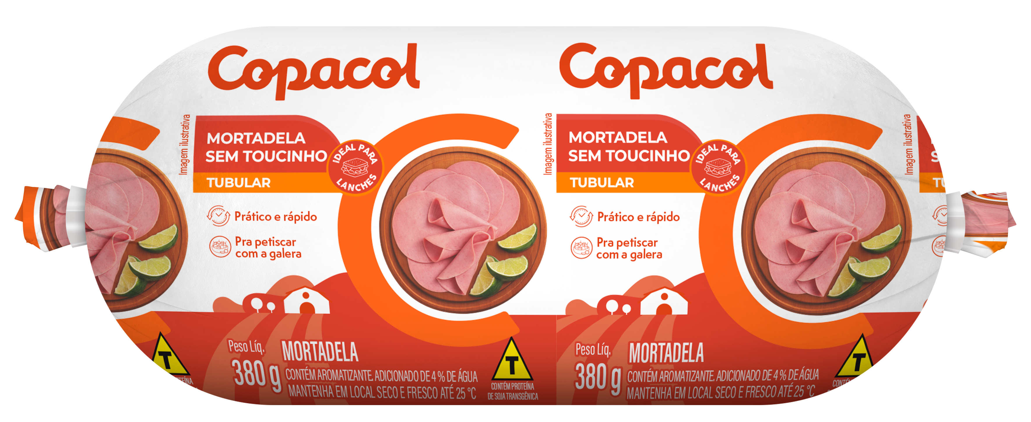 Mortadela sem Toucinho 380g