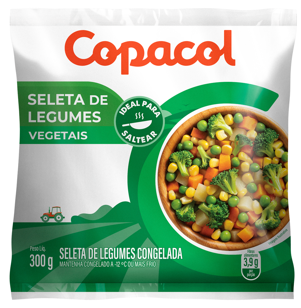 Seleta de Legumes Congelada 300g