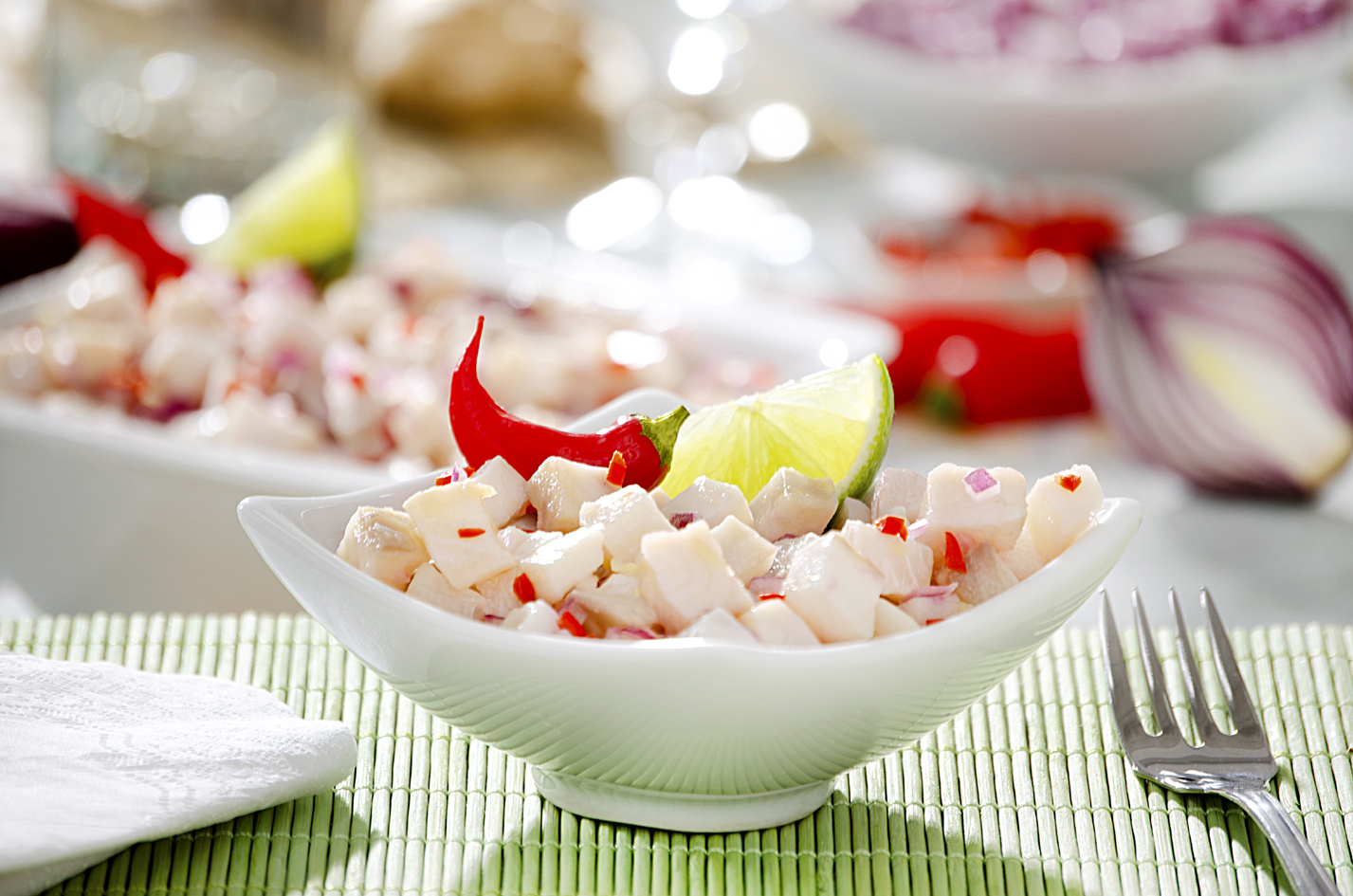 Ceviche de  Tilápia Copacol