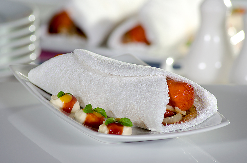 Tapioca com Salsicha Hot Dog Copacol