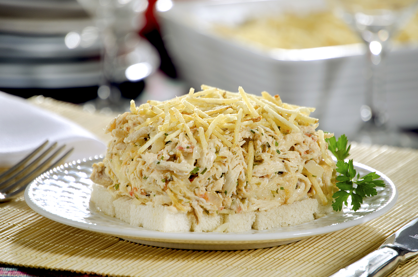 Peito de Frango com Requeijão