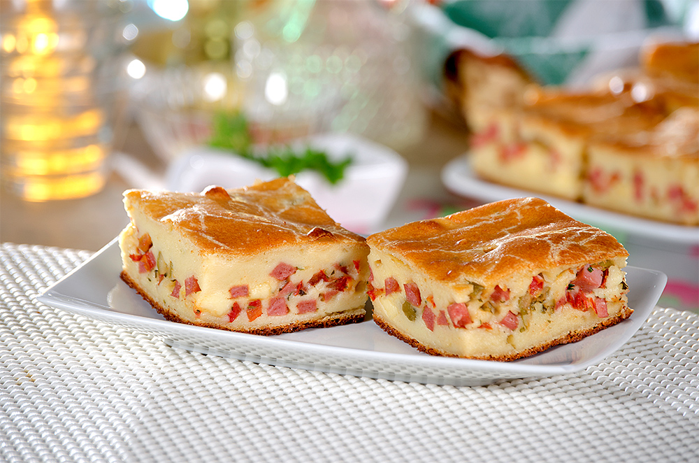 Torta de Mortadela de Frango