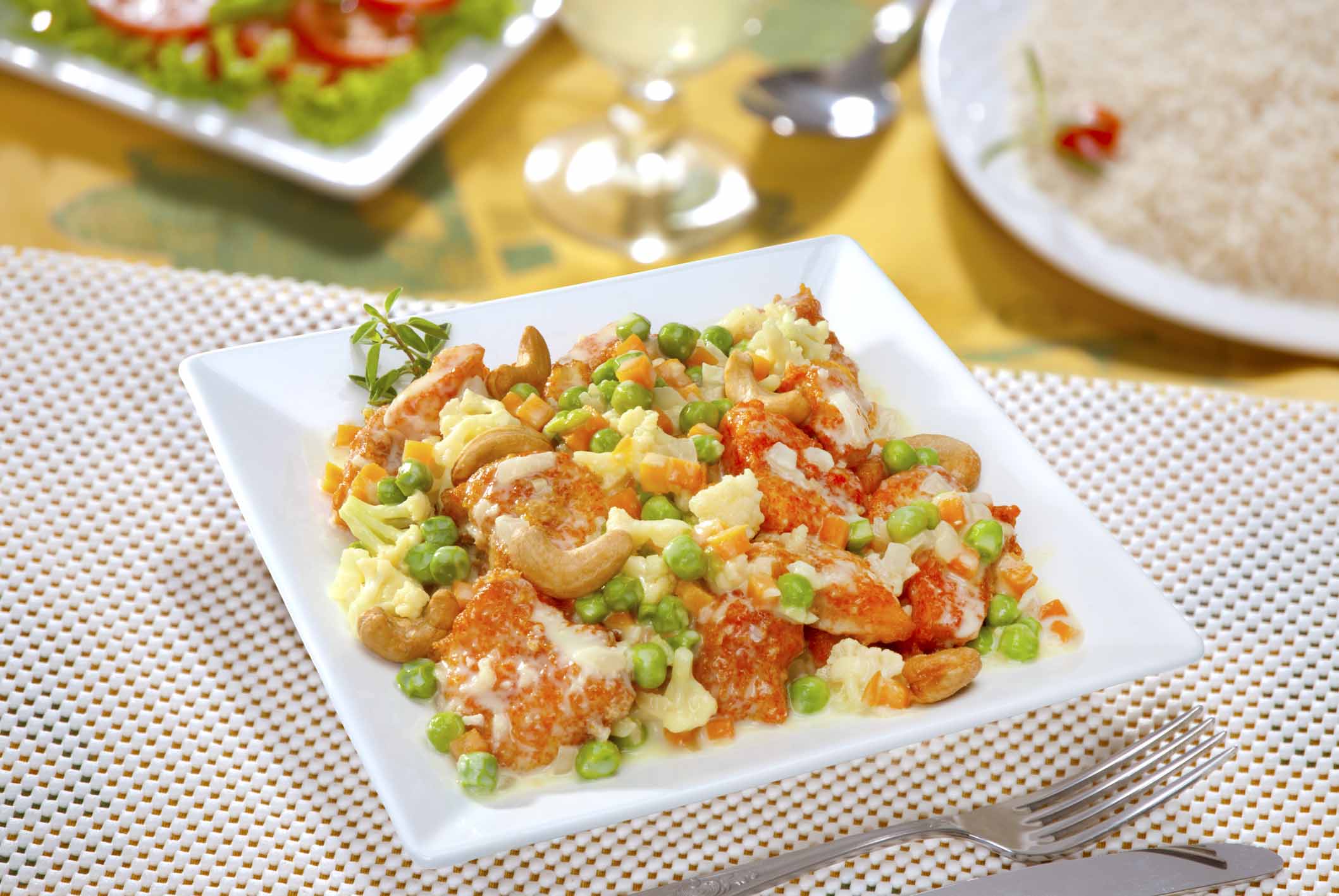 Merluza ao Molho de Legumes