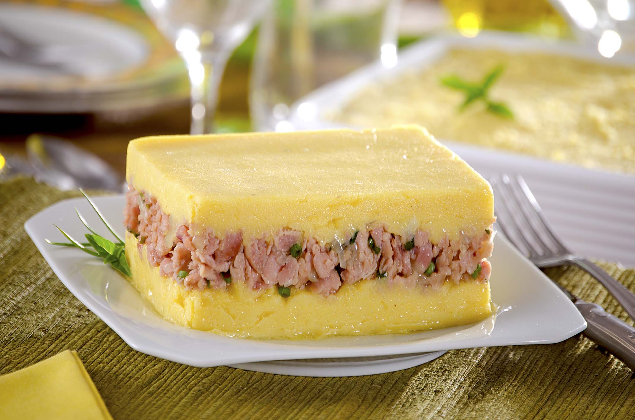 Escondidinho de Linguiça de Frango