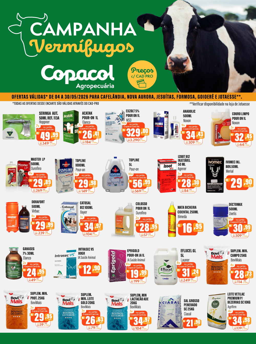 Campanha Vermífugos