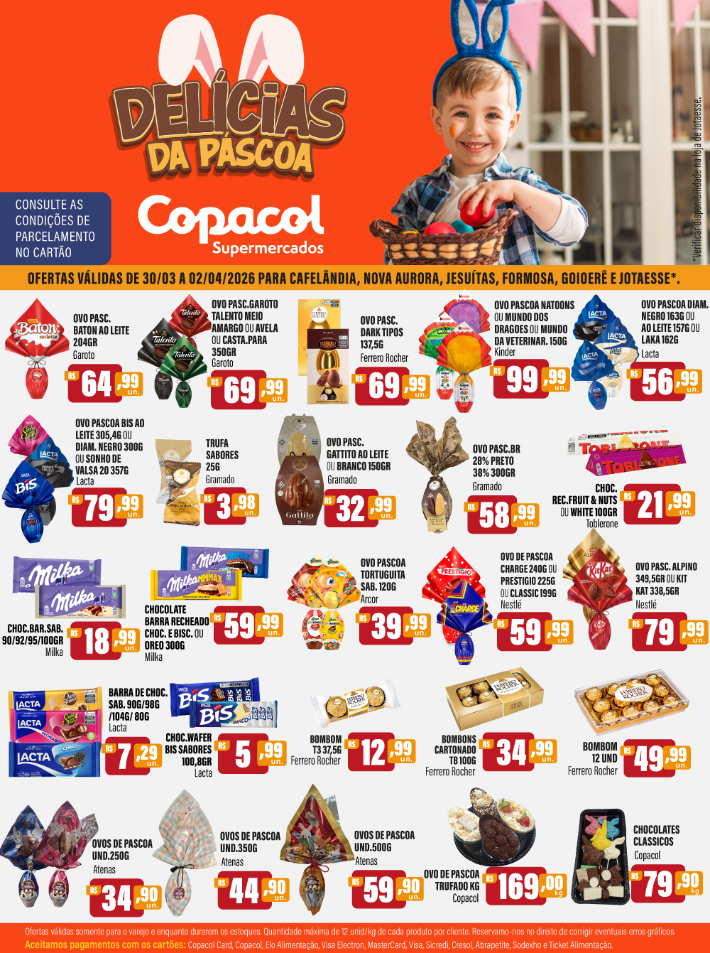 Delícias da Páscoa