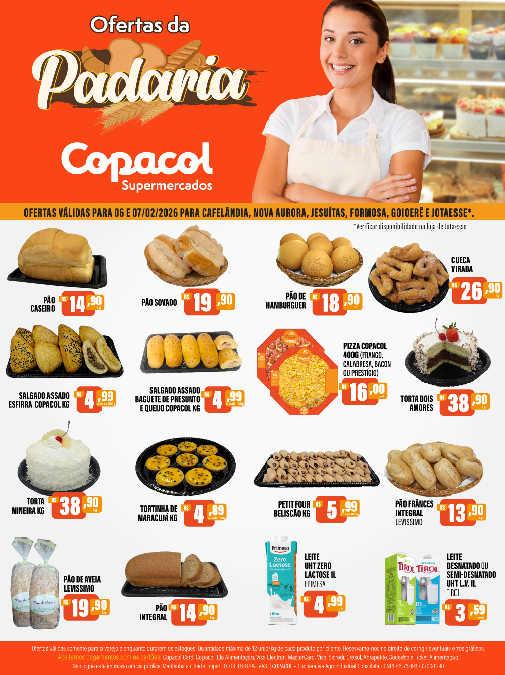 Ofertas da Padaria