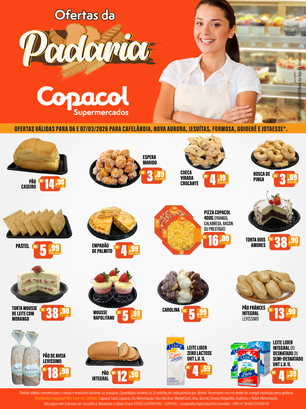 Ofertas da Padaria