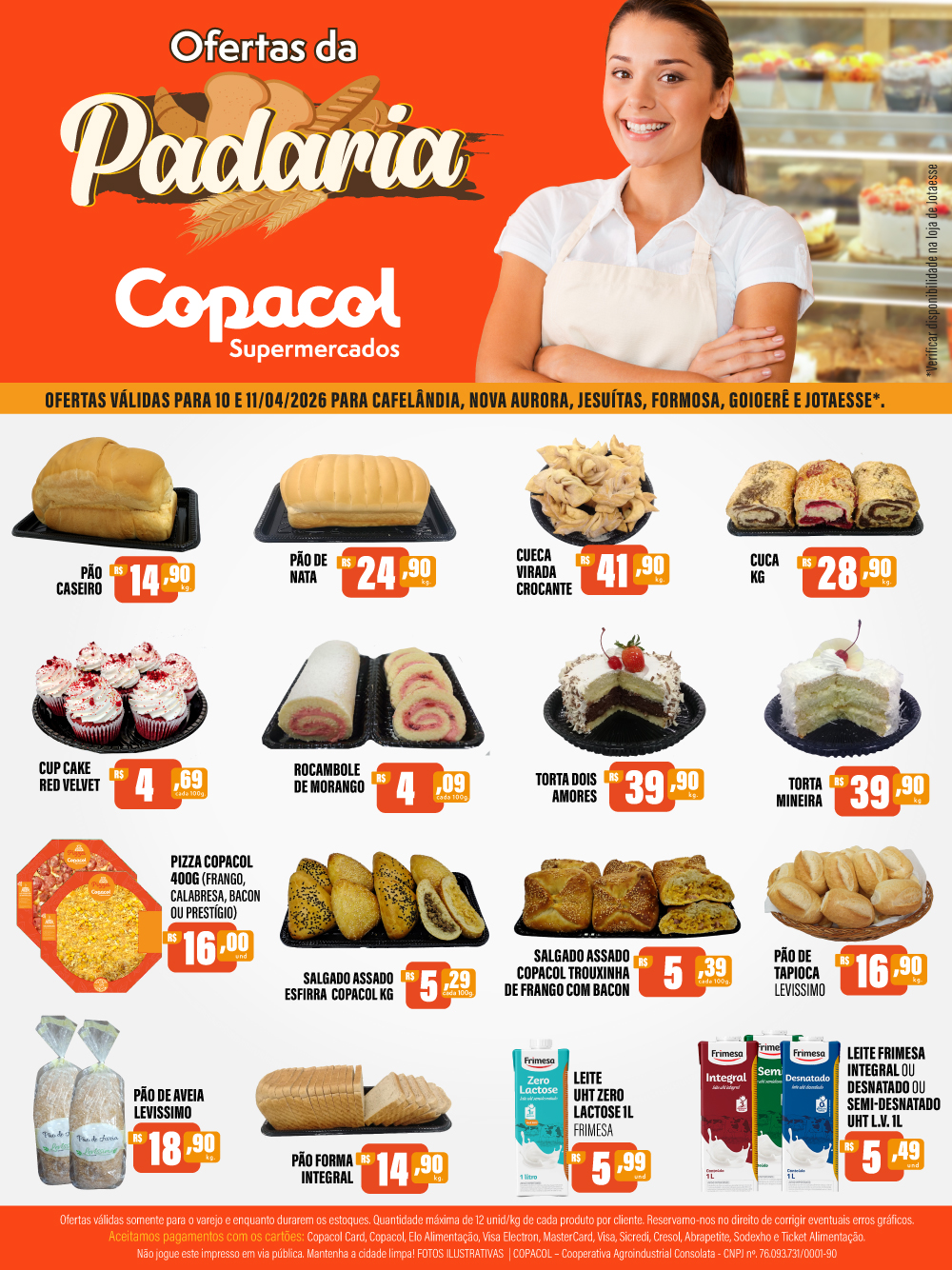 Ofertas da Padaria