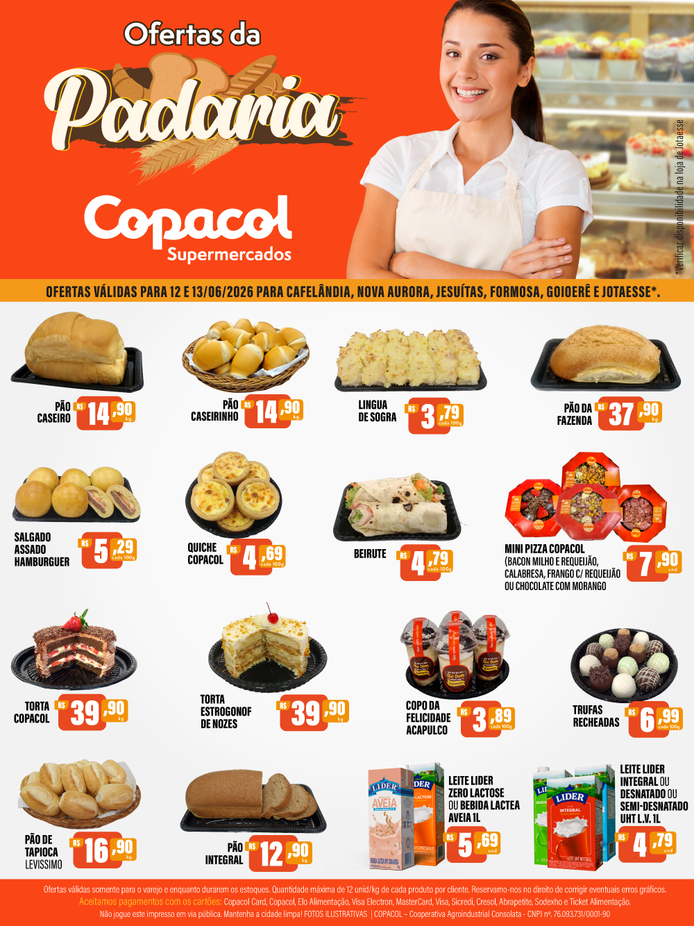Ofertas da Padaria