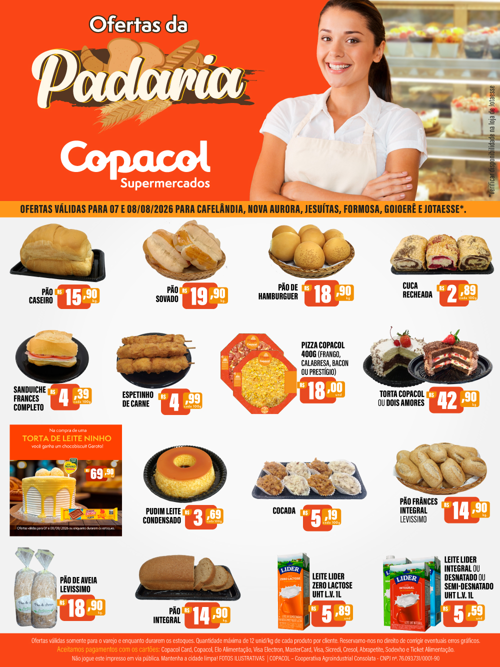 Ofertas da Padaria